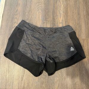 Black and Gray Reebok Shorts Size Small